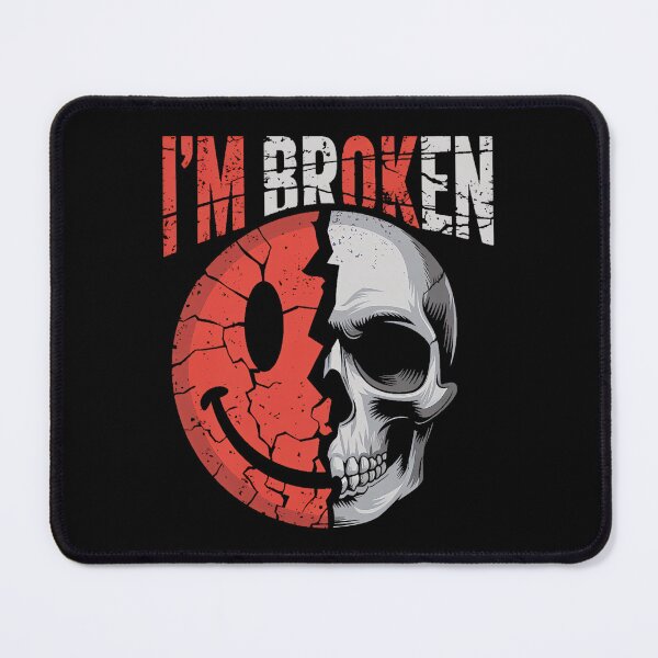 Item preview, I'm Ok I'm Broken Tshirt Invisible Illness Mental Health Premium designed and sold by CherylCGarrison.