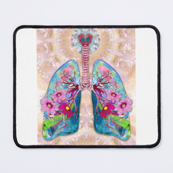 Item preview, Just Breathe Lung Art Human Body Anatomy Organ Illustration designed and sold by Sharon Cummings Art.