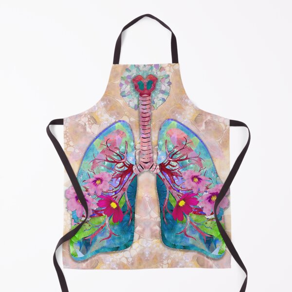 Item preview, Just Breathe Lung Art Human Body Anatomy Organ Illustration designed and sold by Sharon Cummings Art.