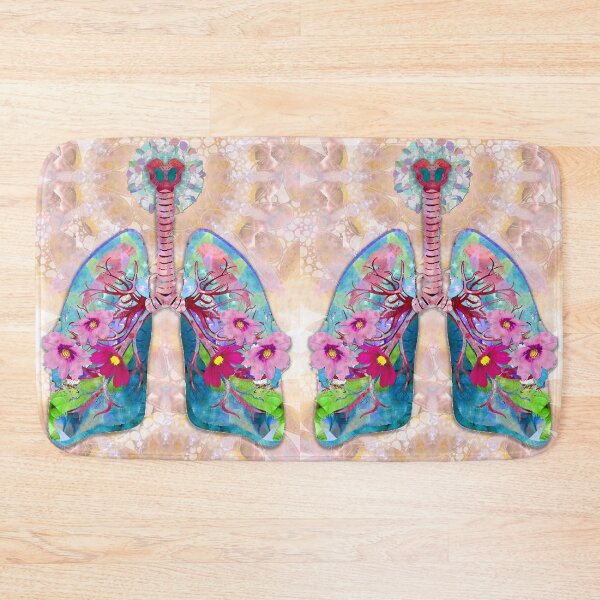 Item preview, Just Breathe Lung Art Human Body Anatomy Organ Illustration designed and sold by Sharon Cummings Art.