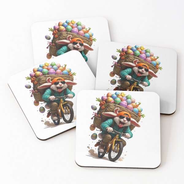 Item preview, Easter Delivery Bunny designed and sold by RØNI AI.