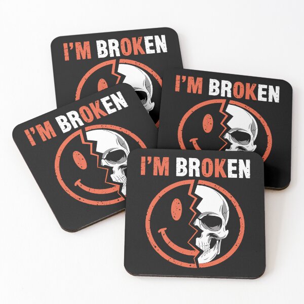 Item preview, I'm Ok I'm Broken Tshirt Invisible Illness Mental Health Premium  designed and sold by CherylCGarrison.