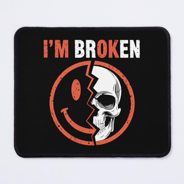 Item preview, I'm Ok I'm Broken Tshirt Invisible Illness Mental Health Premium designed and sold by CherylCGarrison.