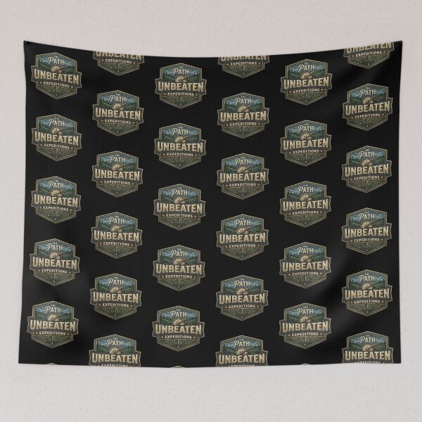 Item preview, Adventure Emblem – Vintage Expedition Badge designed and sold by Dogandesighn.