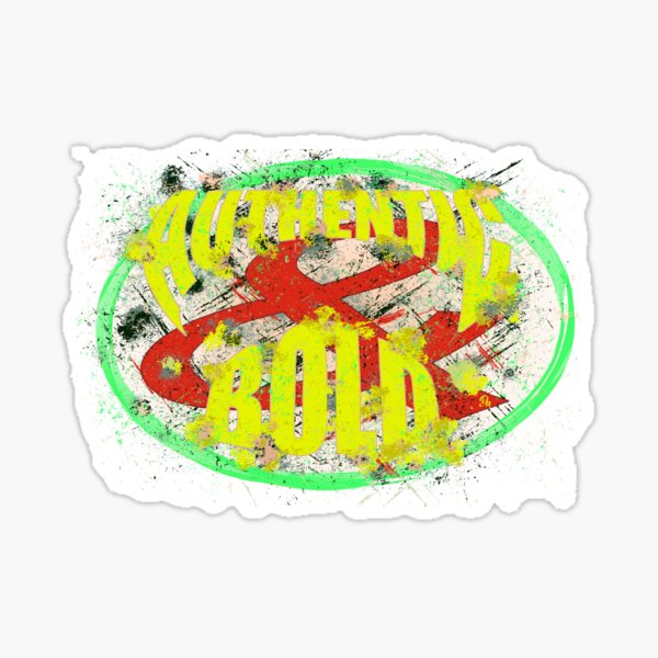 Authentic & Bold Graffiti Street Art Sticker