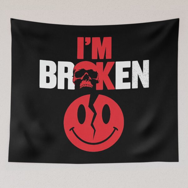Item preview, I'm Ok I'm Broken Tshirt Invisible Illness Mental Health Premium designed and sold by CherylCGarrison.