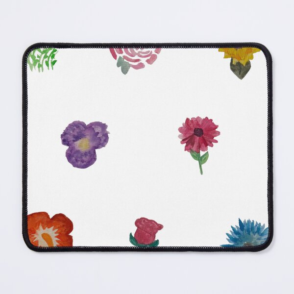 Item preview, Rainbow Watercolor Handpainted Flowers Aesthetic designed and sold by FWWatercolorCo.