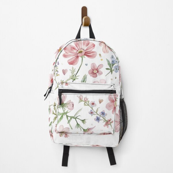 Item preview, Pink cosmos flower pattern designed and sold by uunaa.