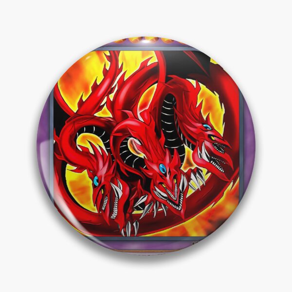Item preview, Ultimate Sky Dragon Card Sticker – Legendary Red Beast Retro Design designed and sold by PosterFuel.