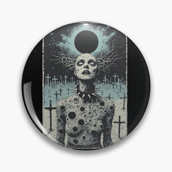 Item preview, Eclipse Ritual Figure Gothic Horror Art (COLOR) designed and sold by MorbidDreams.