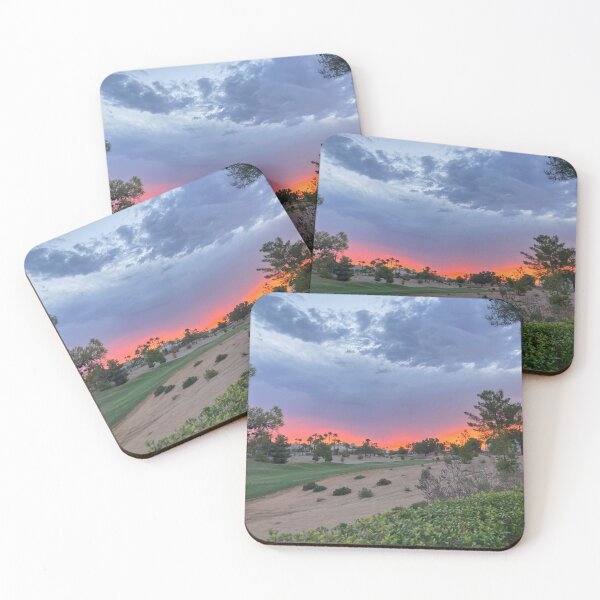 Item preview, Las Vegas Sunrise Over Desert Golf Course designed and sold by FFP Landscapes.