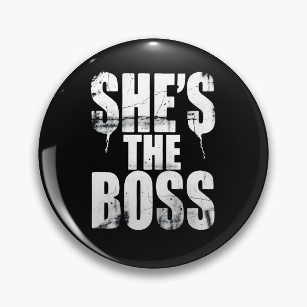 Item preview, She's The Boss Grungy Street Art Graphic designed and sold by TshirtsOnline-.