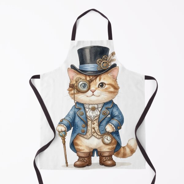 Item preview, Steampunk Cat Gentleman | Dapper Tabby in Victorian Attire designed and sold by AllaMashycheva.