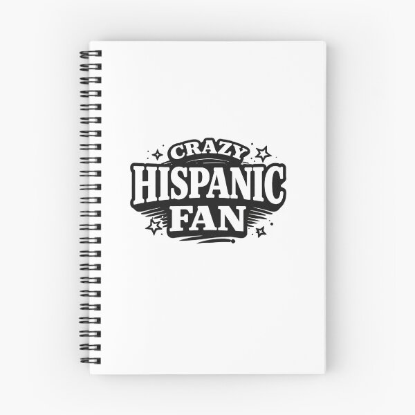 Item preview, Crazy Hispanic Fan – Funny Latino Pride Typography Design designed and sold by Designs That Speak ✨.