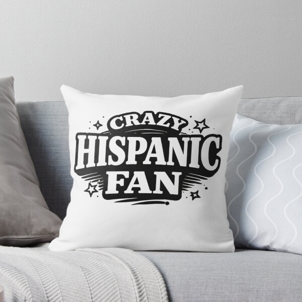 Item preview, Crazy Hispanic Fan – Funny Latino Pride Typography Design designed and sold by Designs That Speak ✨.