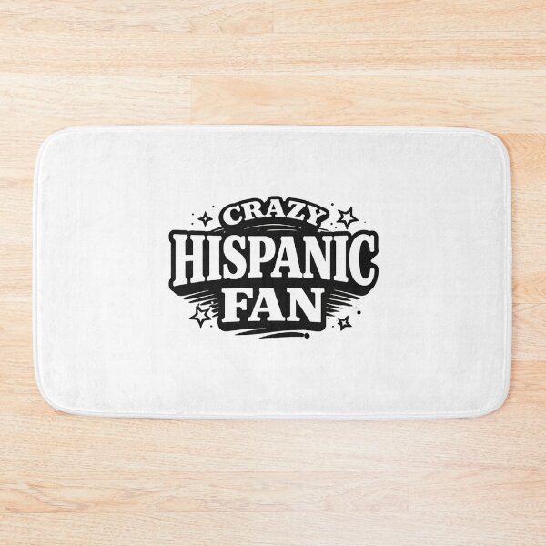 Item preview, Crazy Hispanic Fan – Funny Latino Pride Typography Design designed and sold by Designs That Speak ✨.