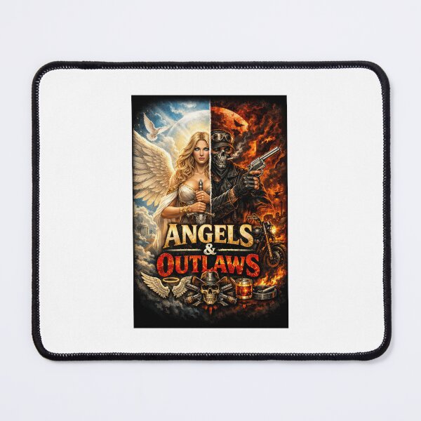 Item preview, Angels & Outlaws – Duality Graphic Design designed and sold by MimisCornerCo.