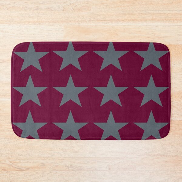 Item preview, Large SLATE GREY and BURGUNDY Red STARS  designed and sold by RachelMacht.