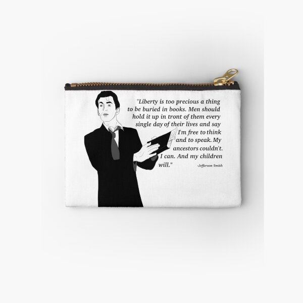 Item preview, Mr. Smith Liberty Quote designed and sold by QuillAndBrush.