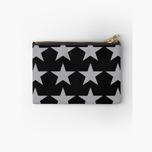 Item preview, Large METALLIC SILVER and BLACK STARS  designed and sold by RachelMacht.