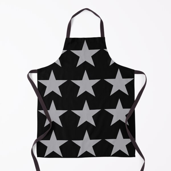 Item preview, Large METALLIC SILVER and BLACK STARS designed and sold by RachelMacht.