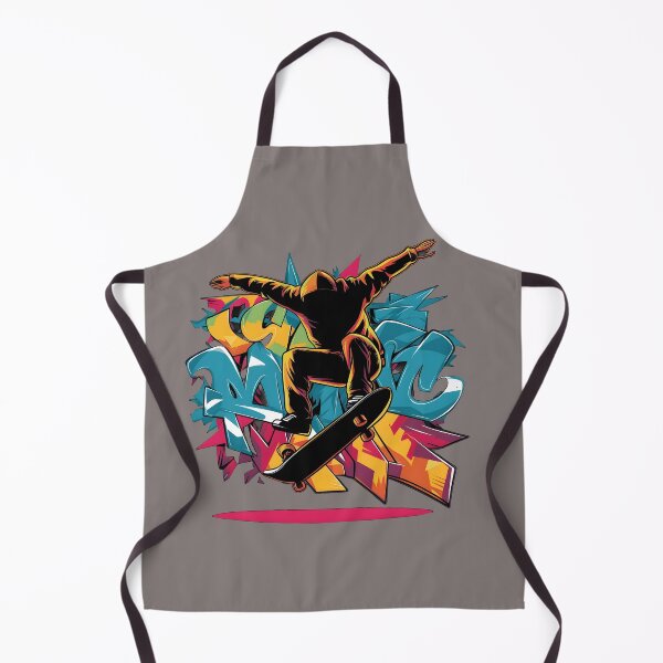 Item preview, Grafiti skatenoard street art colors free style cool design designed and sold by madevdine.
