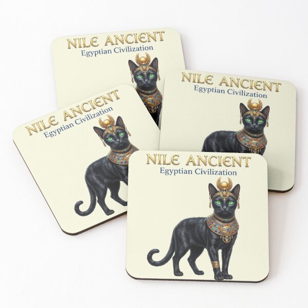Item preview, Black Cat Bastet T-Shirt Ancient Egyptian Art | Egyptian Goddess Cat | Dark Academia Aesthetic Vintage Graphic Tee designed and sold by NileAncient.