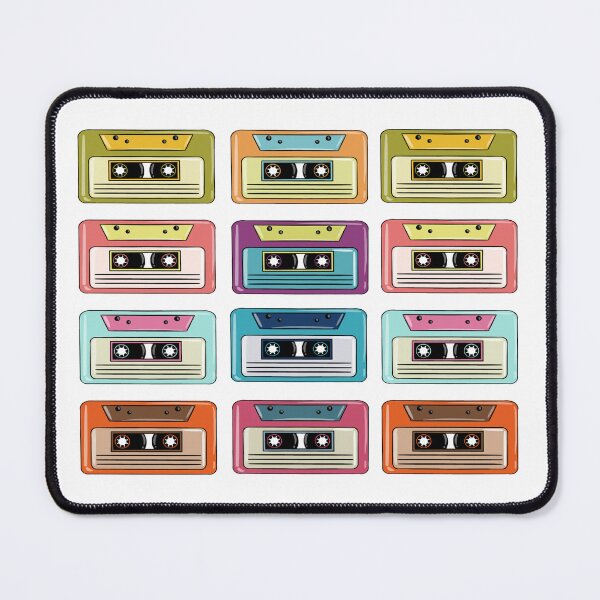 Item preview, Colorful Retro Cassette Tapes designed and sold by sankura.