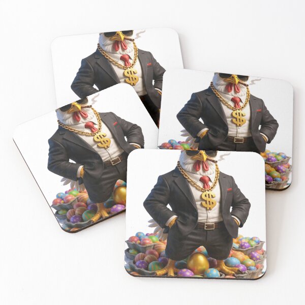 Item preview, Egg Boss Chicken designed and sold by RØNI AI.