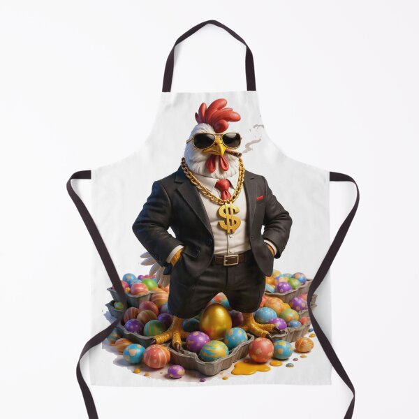Item preview, Egg Boss Chicken designed and sold by RØNI AI.