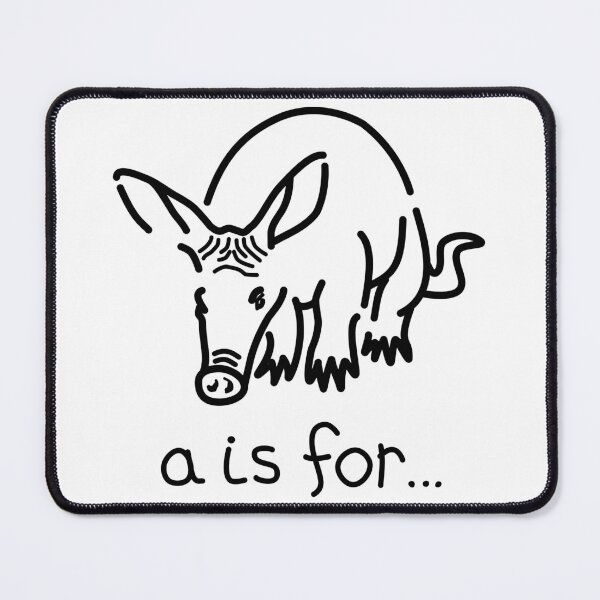 Item preview, a is for aardvark designed and sold by charlielloyd.