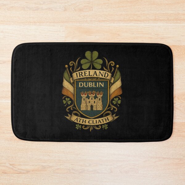 Item preview, County Dublin Ireland Coat of Arms Heritage designed and sold by REAL IRISH GIFTS.