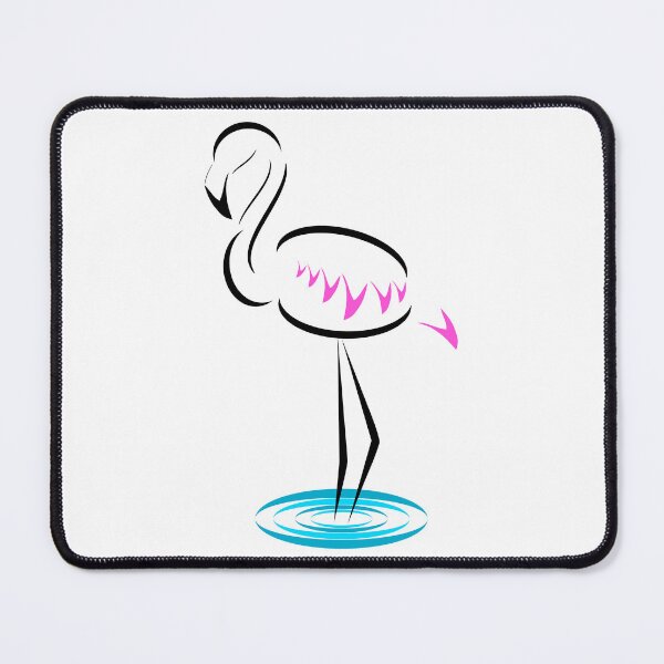 Item preview, Black Flamingo (Light Pink Wings) designed and sold by Risa-C.