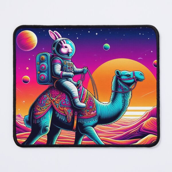 Item preview, Cosmic Rabbit – Desert Space Odyssey designed and sold by Dogandesighn.