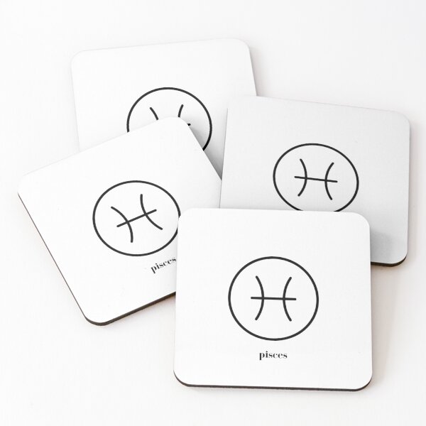 Item preview, Pisces Zodiac Sign - Minimalist Aesthetic Pisces Fish Line Art designed and sold by NovaVesta.