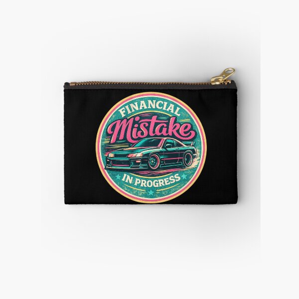Item preview, Financial Mistake in Progress – Retro Drift Edition designed and sold by TomoMadeIt.
