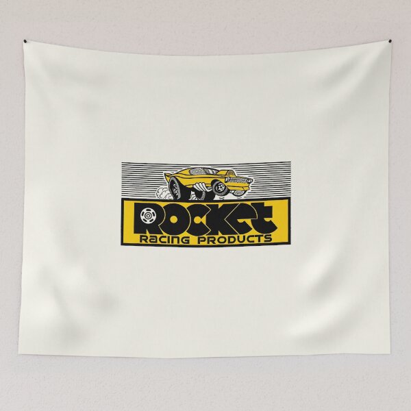 Item preview, Vintage Rocket racing products designed and sold by retropetrol.