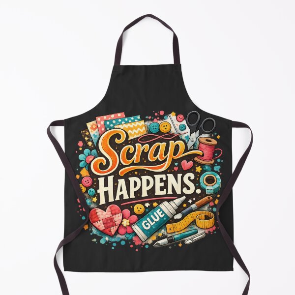 Item preview, Scrap Happens – Colorful Craft Lover Design designed and sold by blankTeeShirt.