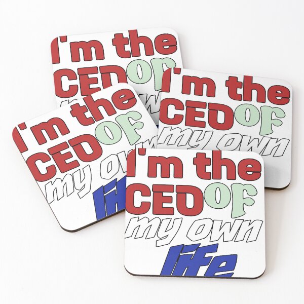 Item preview, I'm The CEO Of My Own Life - Bold Typography Quote designed and sold by ArtdesignsA.