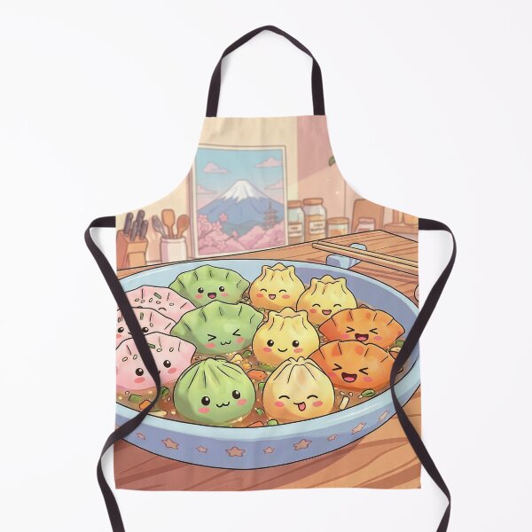 Item preview, "Dumplings Scene in the Kitchen" designed and sold by Tecno-Art-Land.