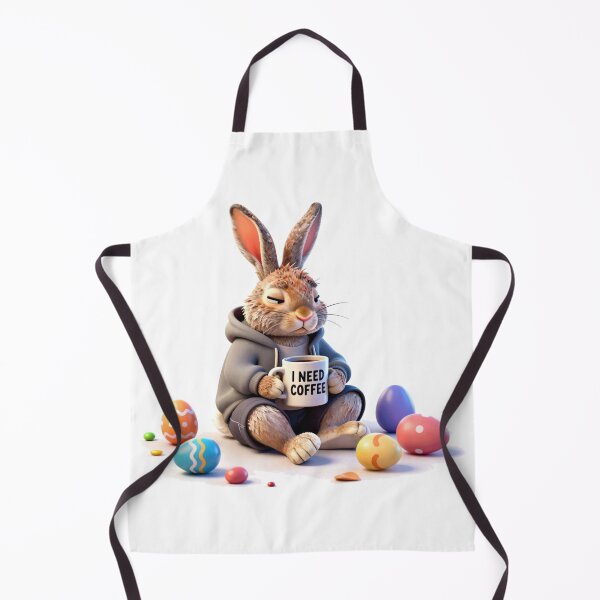Item preview, Cute Chill Easter Bunny designed and sold by RØNI AI.