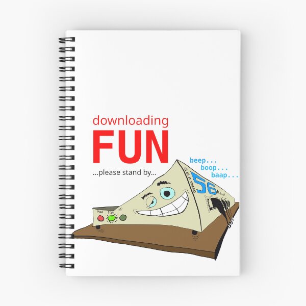 Item preview, downloading fun - dial-up style ! designed and sold by LittleGreyMan2026.