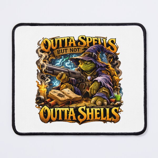 Item preview, Outta Spells But Not Outta Shells - Wizard Turtle designed and sold by TomoMadeIt.
