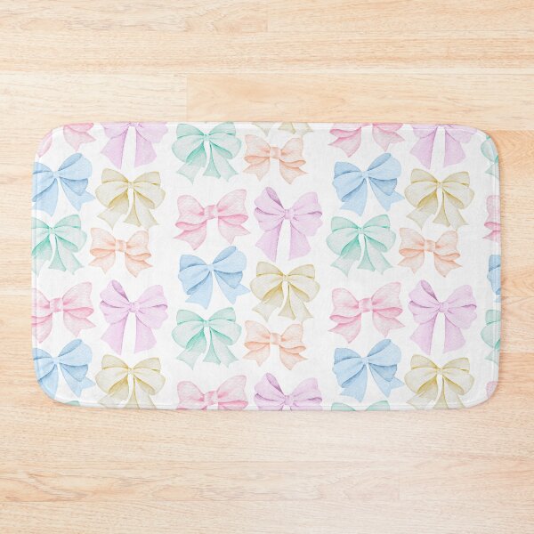 Item preview, Watercolor Pastel Rainbow Bows I designed and sold by DalilahMeadows.