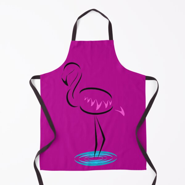 Item preview, Black Flamingo (Dark Pink Background) designed and sold by Risa-C.