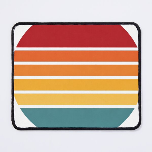 Item preview, Retro Sunset Stripes - Vintage Aesthetic Circle Design designed and sold by TTStudio.