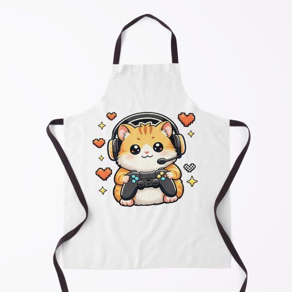 Item preview, Pro Gamer Hamster – Kawaii Illustration of a Pet Playing designed and sold by NextNoob485.