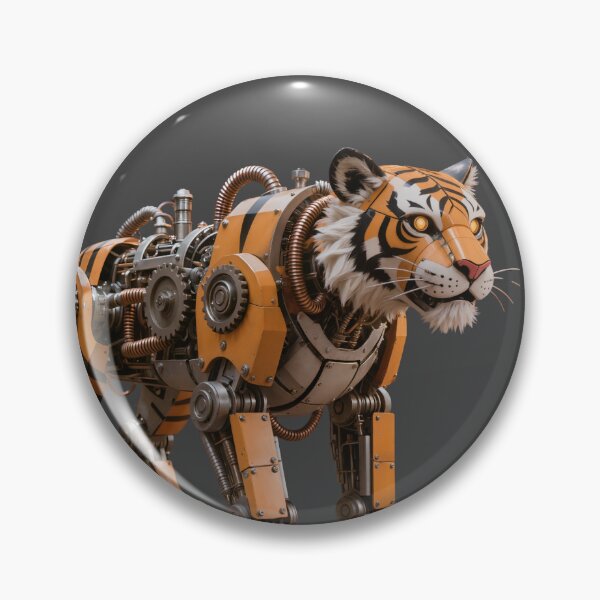 Item preview, Scrapfang Tiger designed and sold by SynthRaccoon.