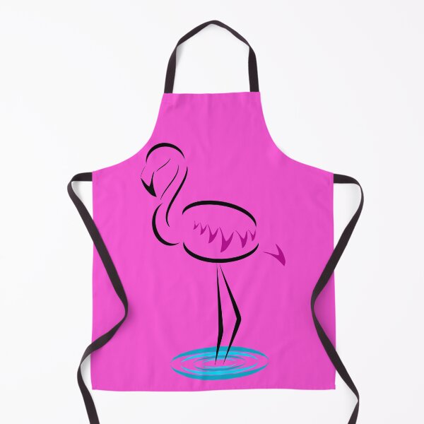 Item preview, Black Flamingo (Light Pink Background) designed and sold by Risa-C.