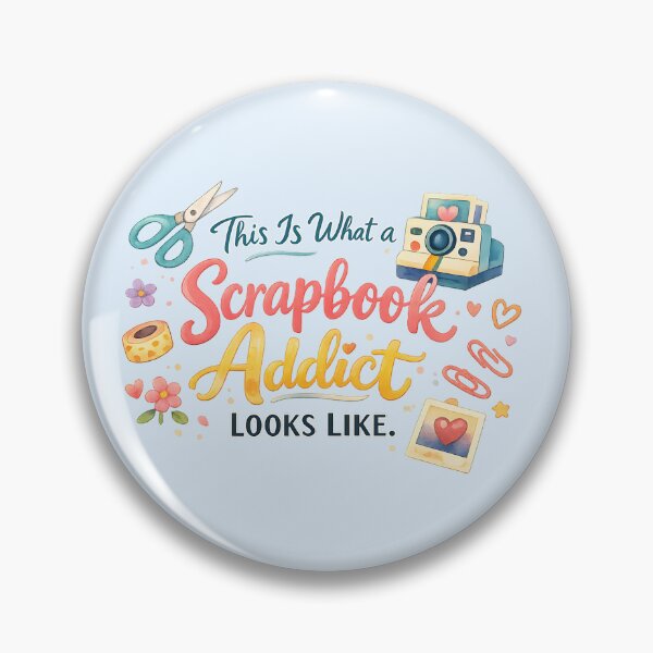 Item preview, This Is What a Scrapbook Addict Looks Like – Cute Crafting Lover Design designed and sold by blankTeeShirt.